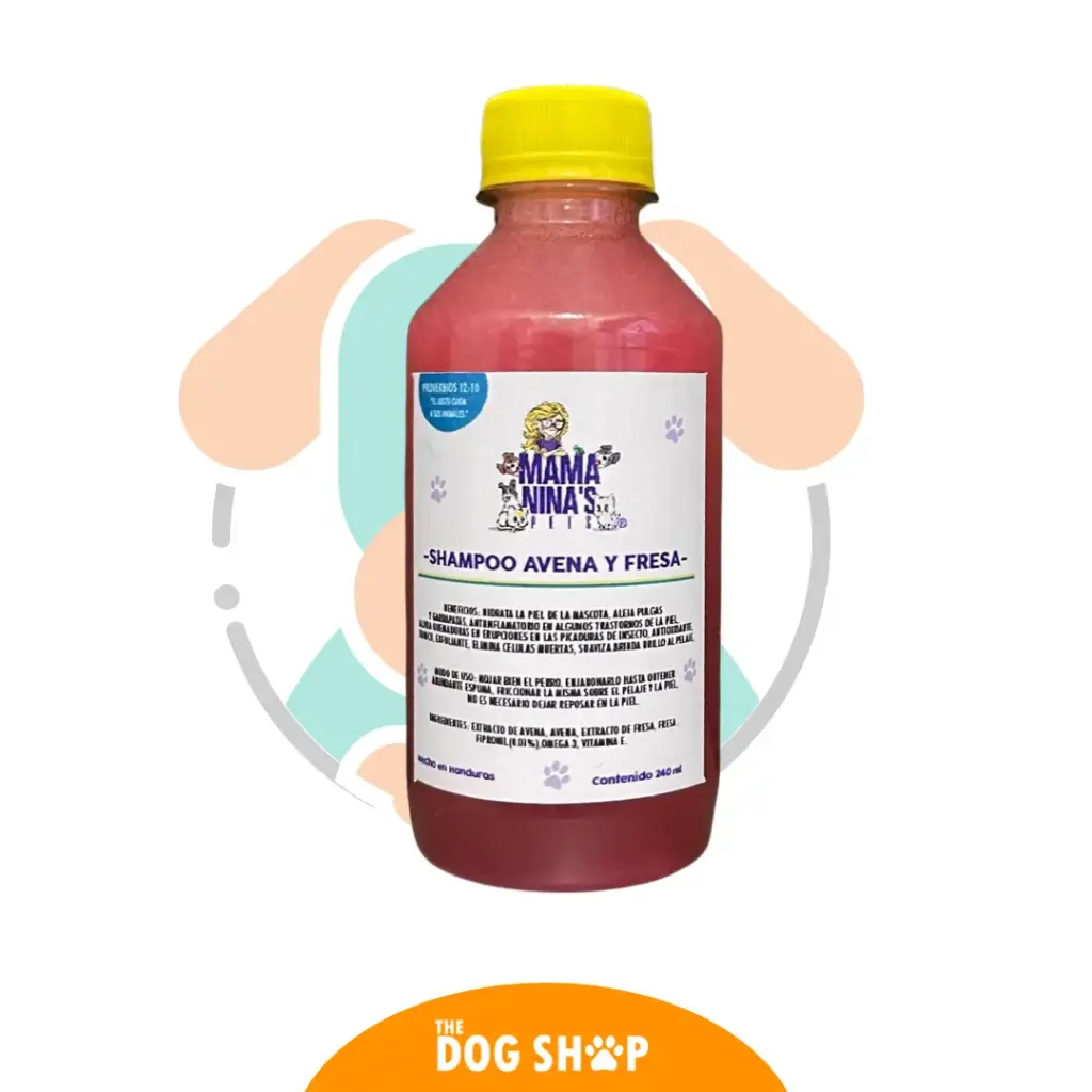 Mamaninas Shampoo Avena y Fresa 240ml