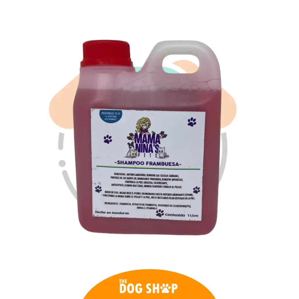 Mamaninas Shampoo Frambuesa 1 litro