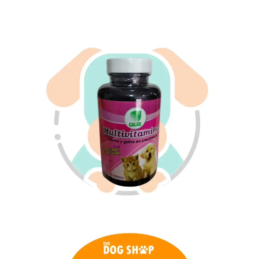 Multivitaminas Calox Crecimiento 60 tabletas
