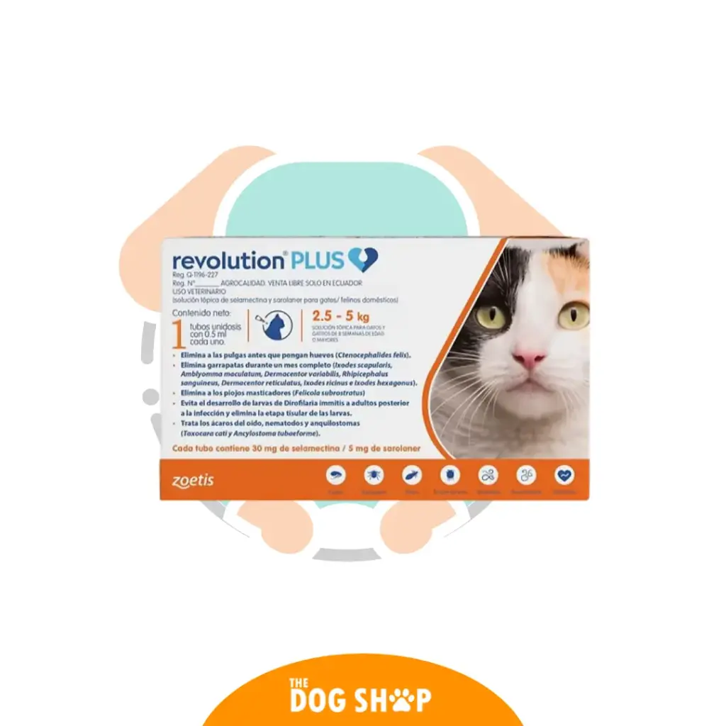 REVOLUTION PLUS PIPETA 2.5 A 5 KG INDIVIDUAL 