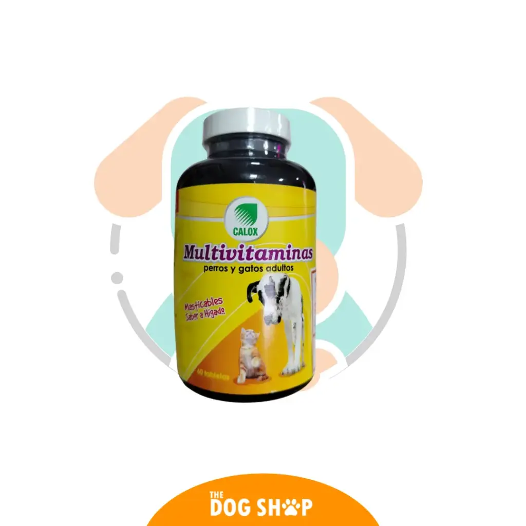 Multivitamina Calox Adulto 60 tabletas Amarilla