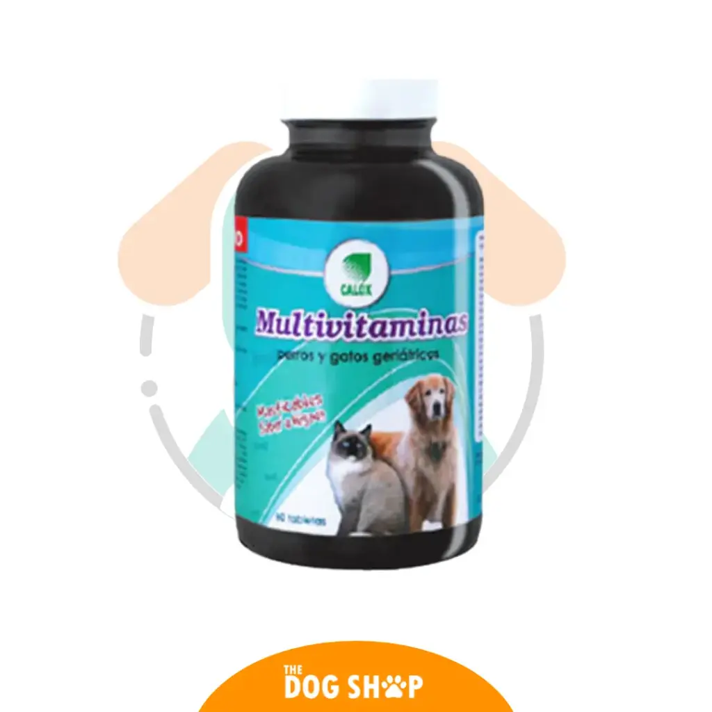 Multivitaminas Calox Para Perritos Geriatricos