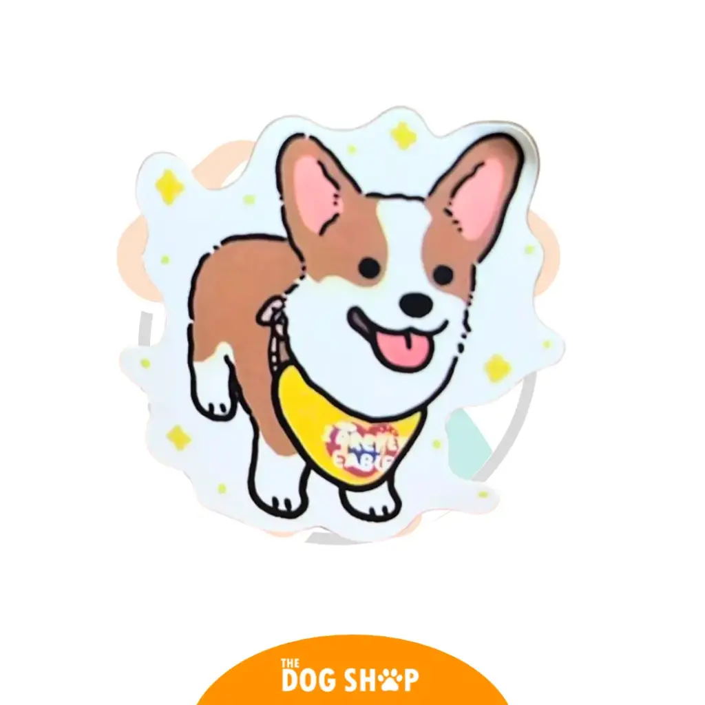 Sticker 4 cm x 5 cm CORGIE