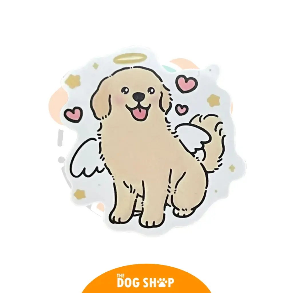 Sticker 4 cm x 5 cm Labrador / Golden