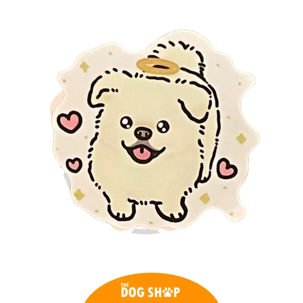 Sticker 4 cm x 5 cm Razas pequeñas peludas