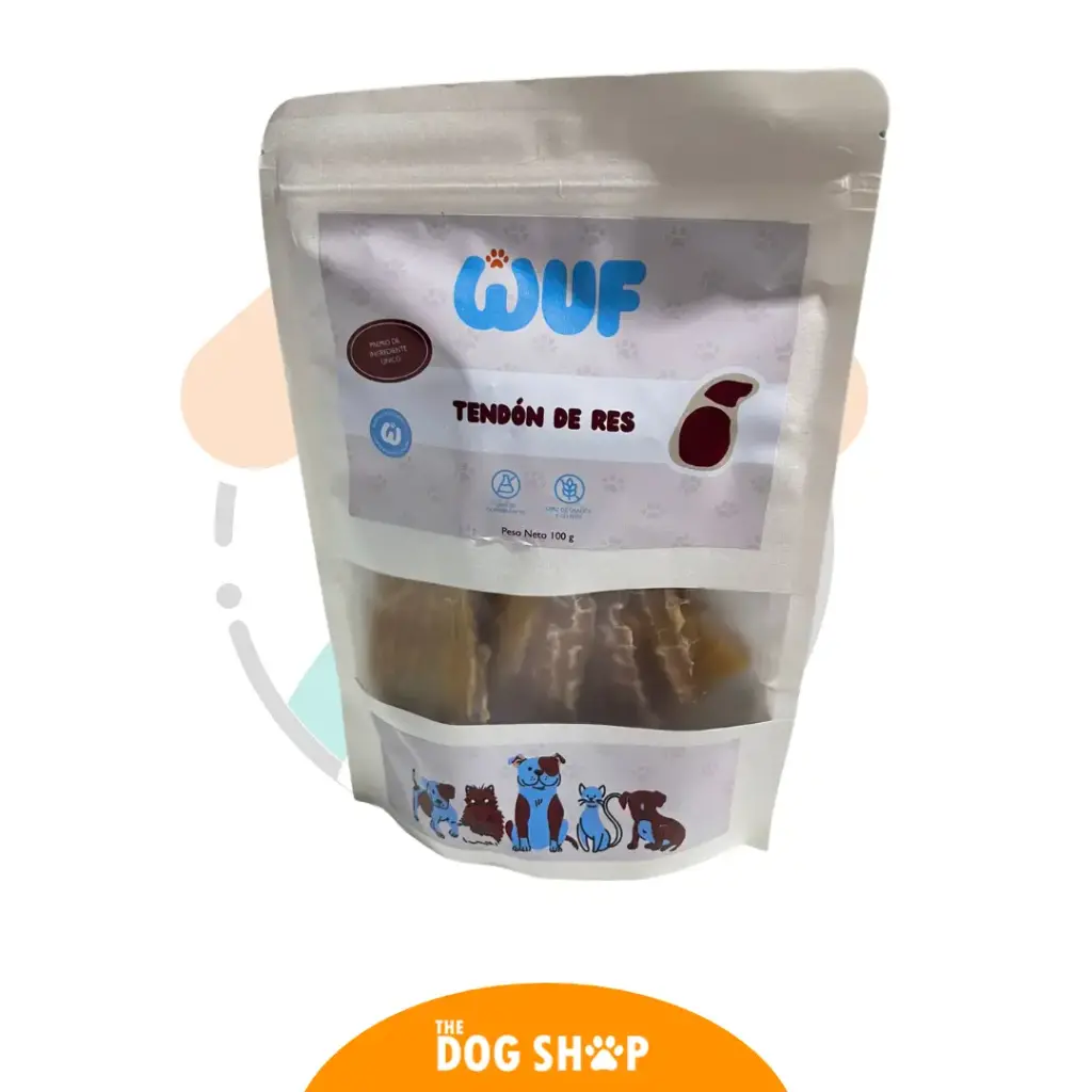 Wuf Tendón de Res Deshidratado