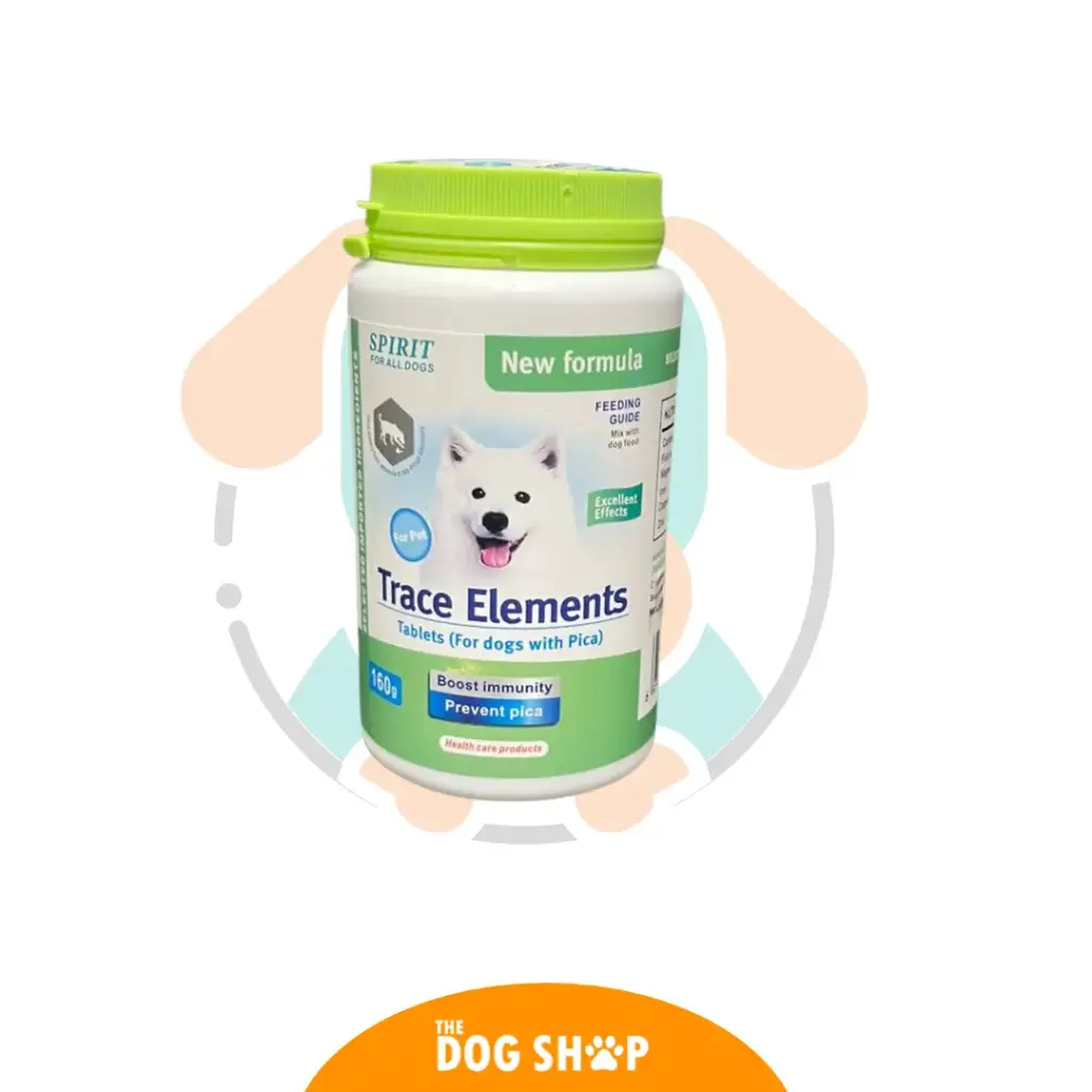 Trace Elements - Suplementos para perros con Pica y/o anorexia leve y/o comportamiento de masticación inapropiada