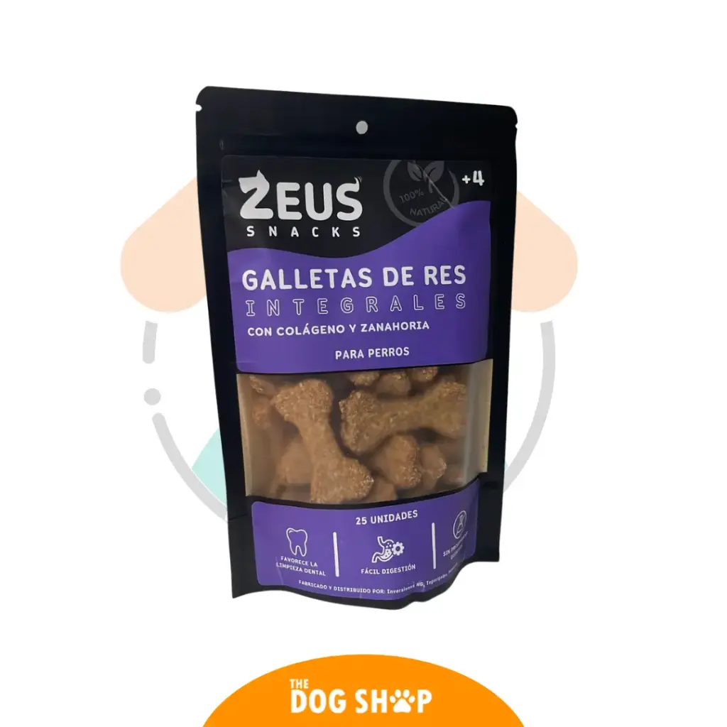  Zeus Snacks - Galletas de Res