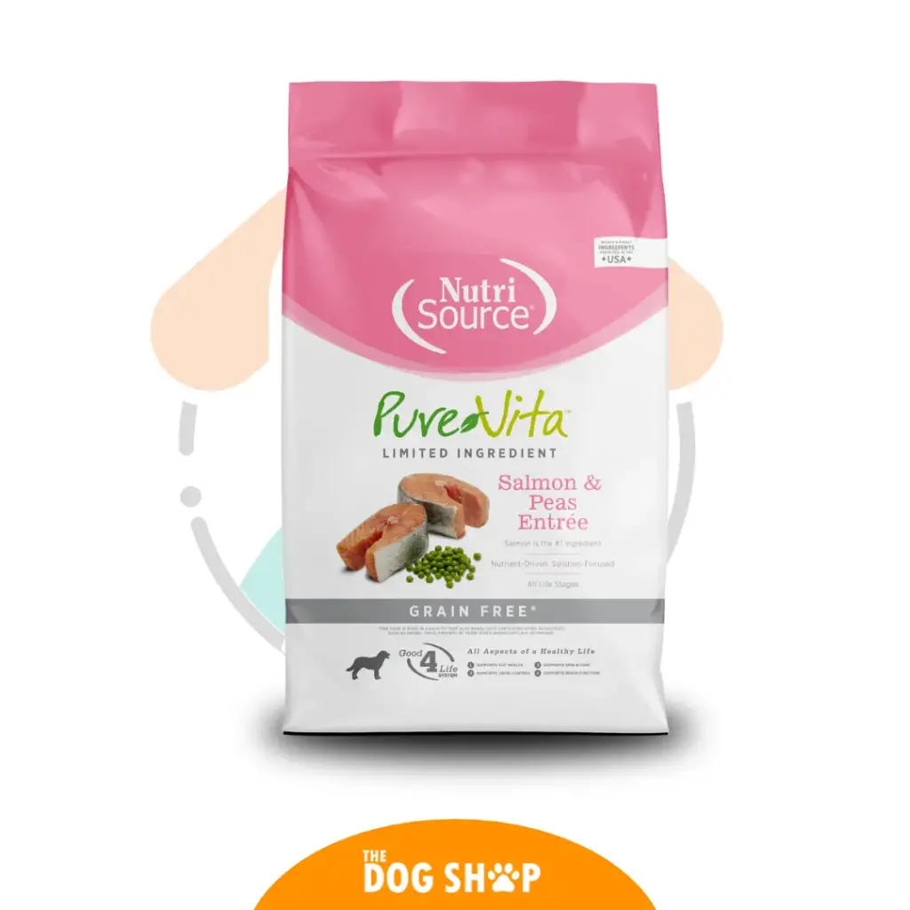 Pure Vita Salmon y Guisantes  libre de granos 