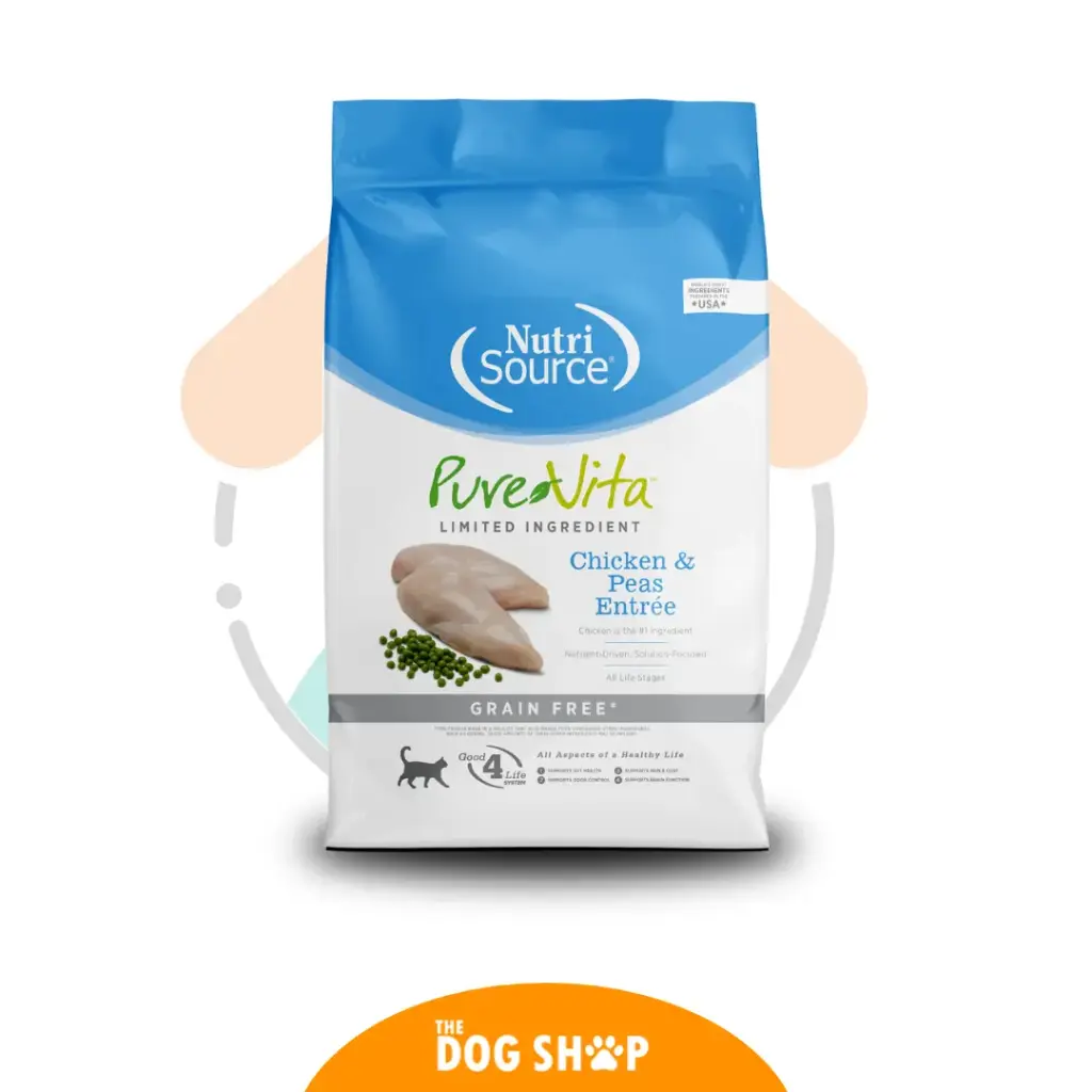 Pure Vita Pollo y Guisantes  libre de granos 