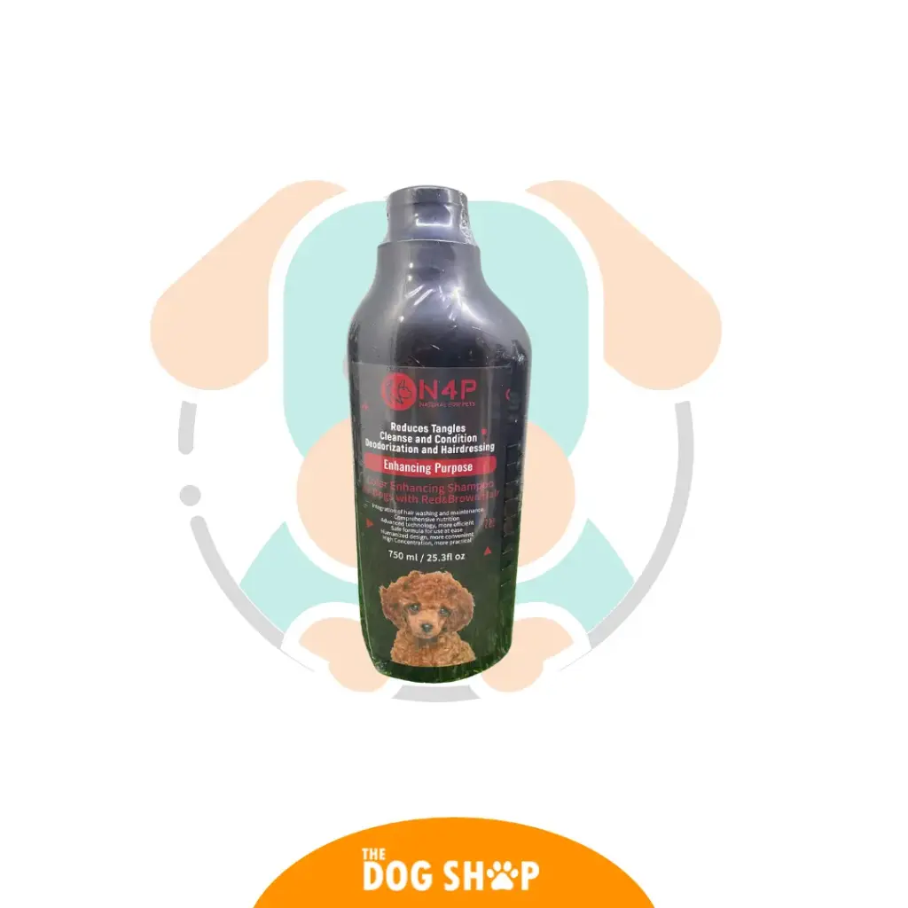 SHAMPOO PARA PELO ROJO Y CAFE N4P
