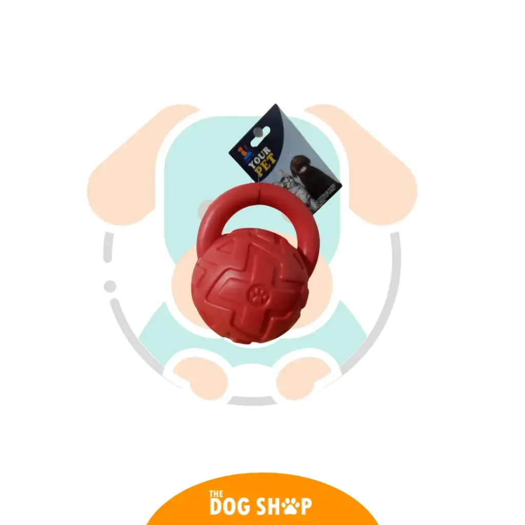 JUGUETE PARA MASCOTA ROJA