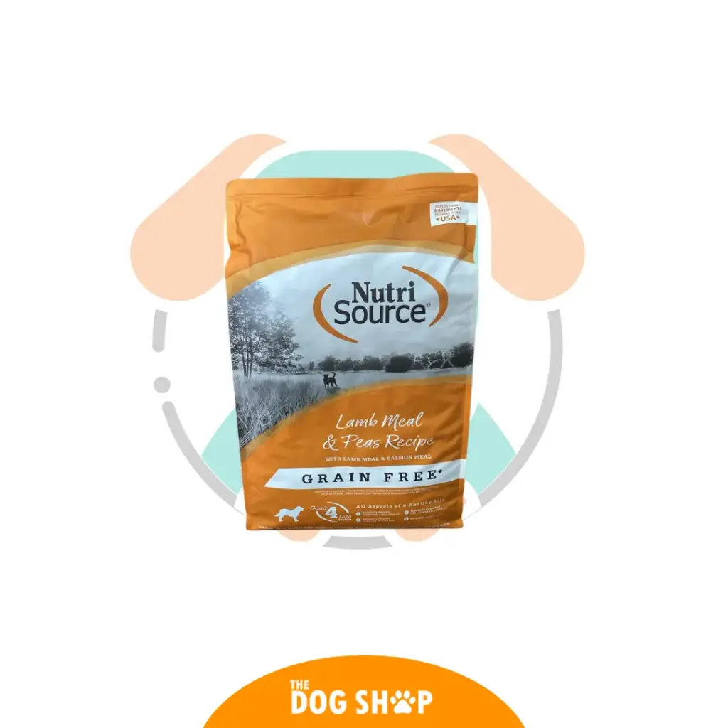 Nutrisource Lamb and Peas Recipe (Cordero libre de granos)