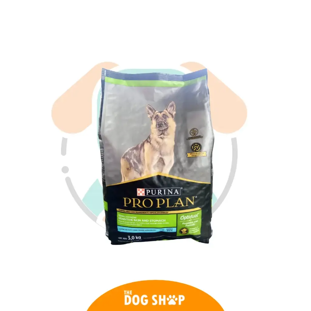 PRO PLAN SENSITIVE SKIN AND STOMACH 10 KG