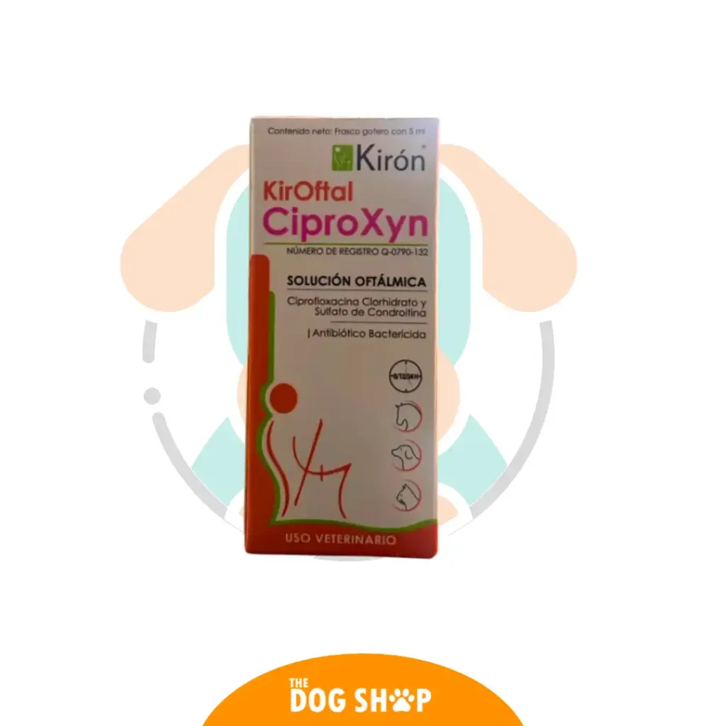 Ciproxyn kiroftal, Solución Oftalmica 5 ml