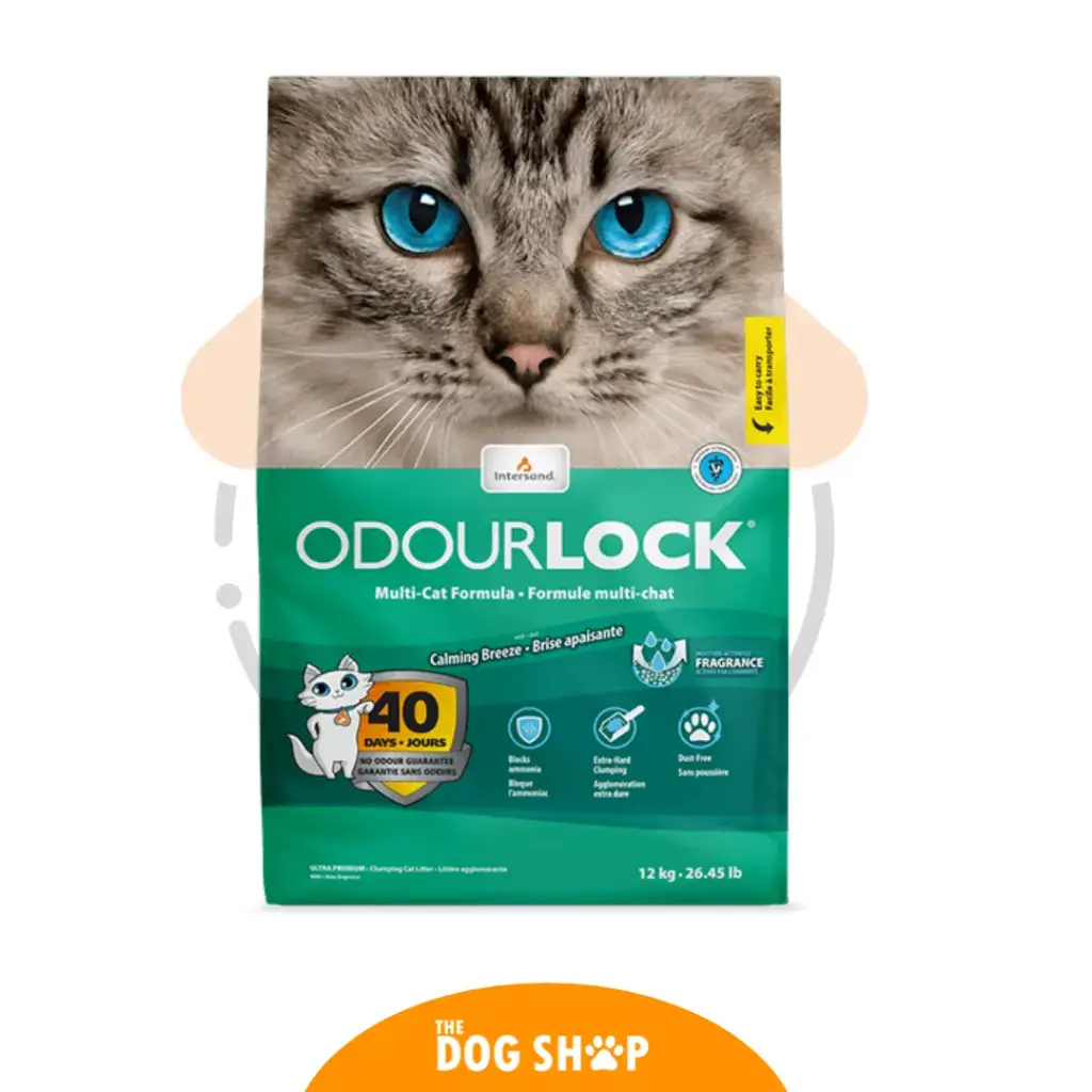 Arena de Gato Odourlock CALMING BREEZE 6Kg  