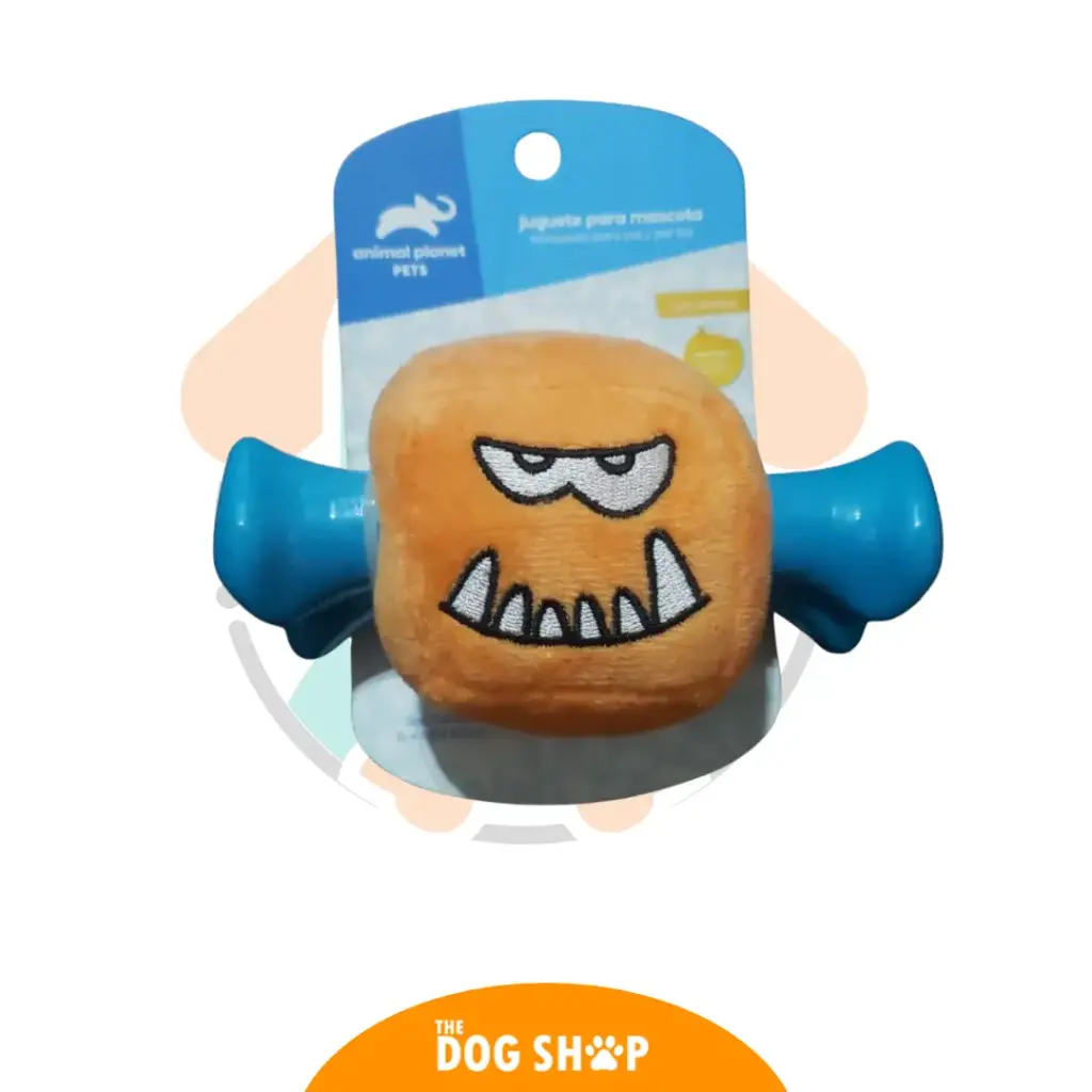 Juguete de peluche con mordedor y sonido para perros Animal Planet