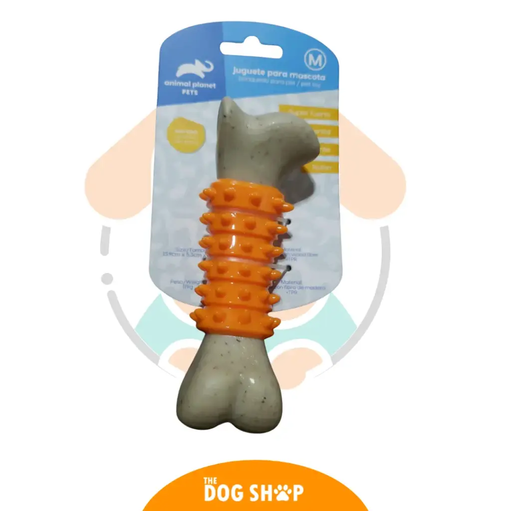 Juguete hueso masticable de nylon Animal planet M