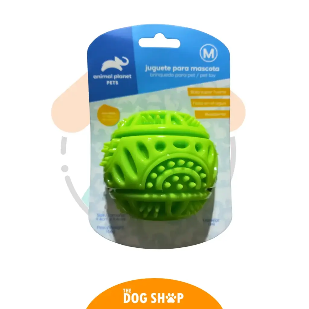Juguete Pelota resistente M Animal Planet