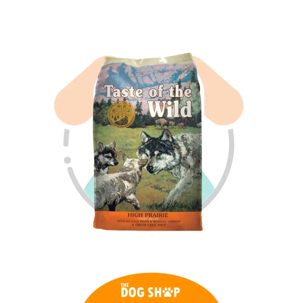 Taste of the Wild Puppy Bisonte libre de granos 