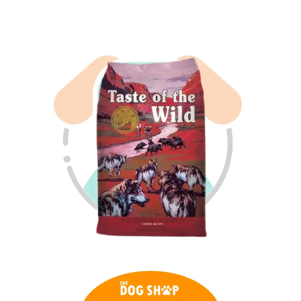 Taste of the Wild Canyon Canine Recipe (Jabali Salvaje) 2 kg libre de granos 