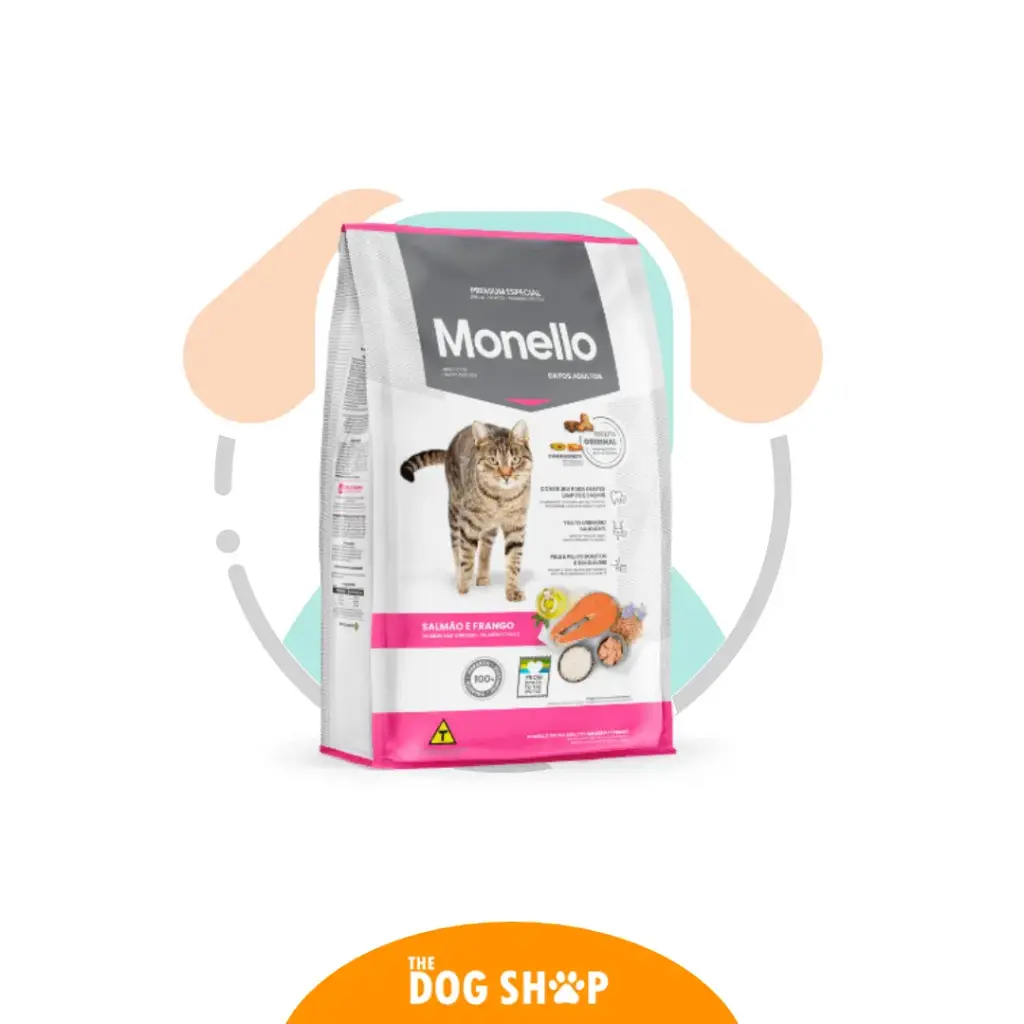 Monello Gato Adulto Salmon y Pollo
