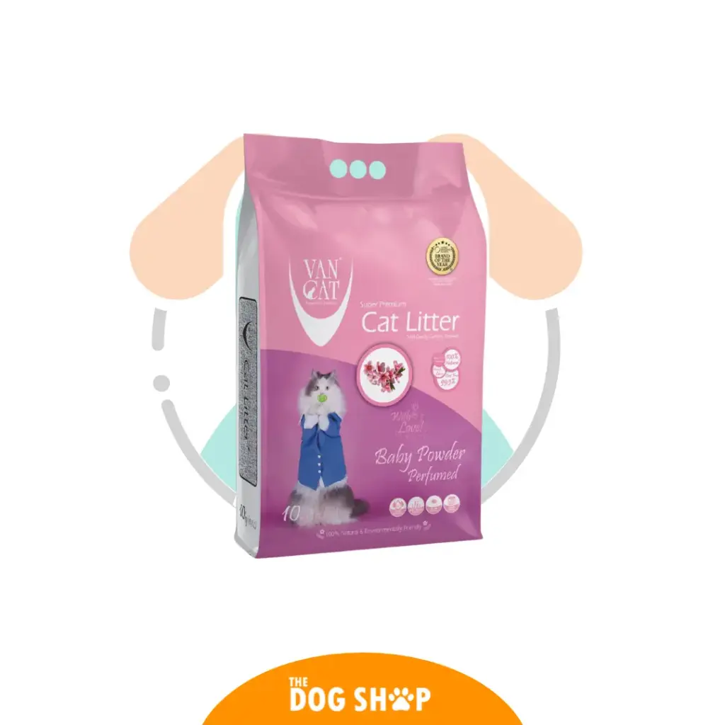 Arena para Gato VanCat Talco de Bebe 