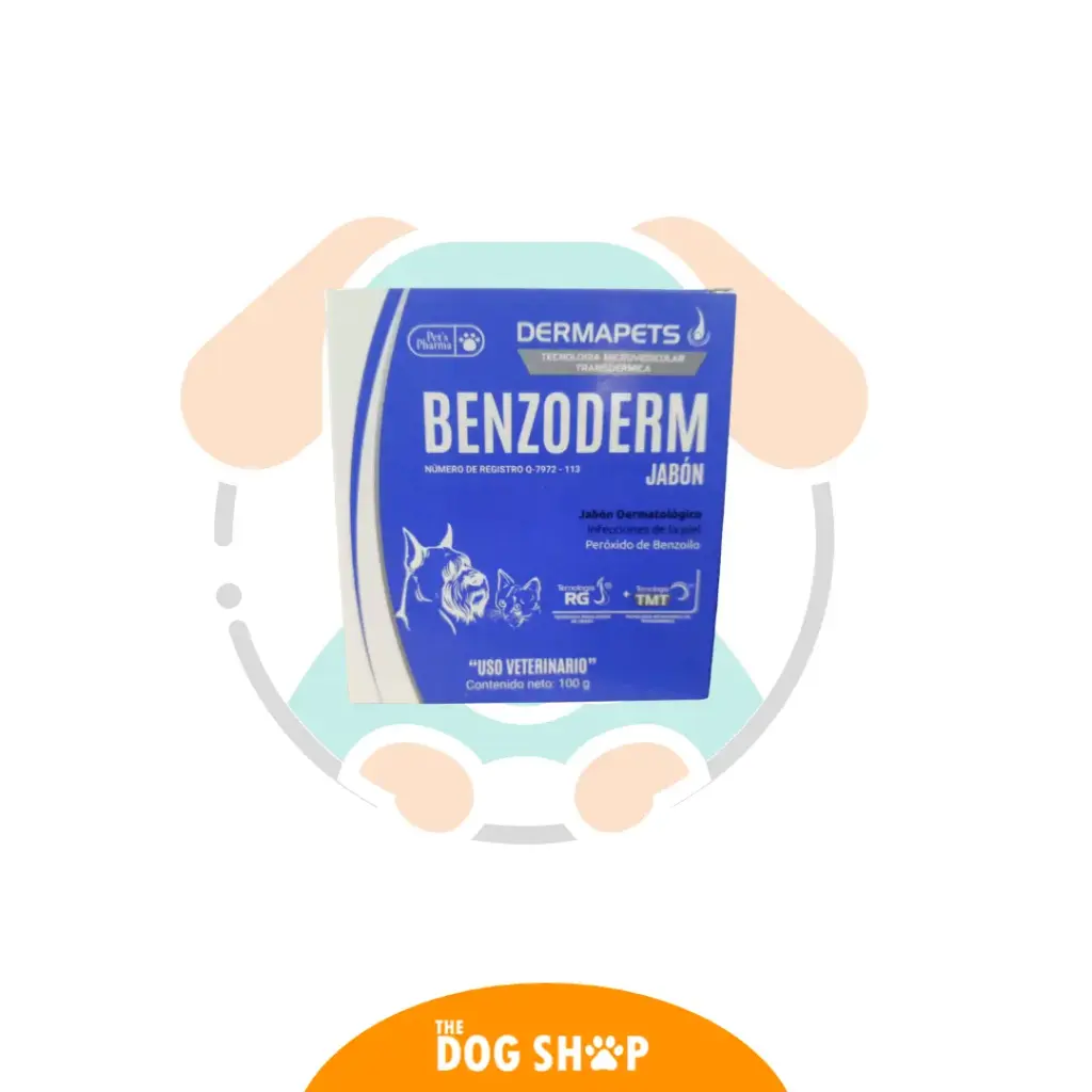 JABON BENZODERM PET PHARMA