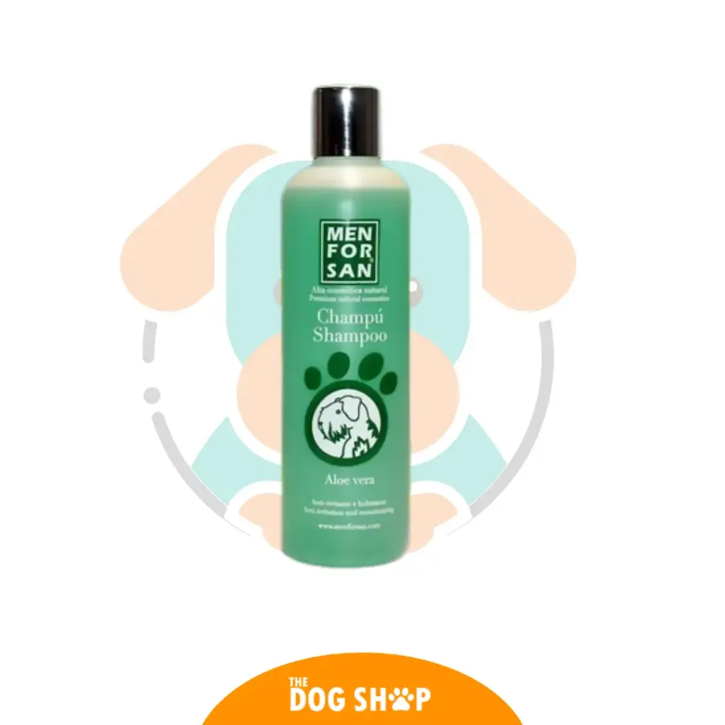 Men For San Shampoo de Aloe Vera