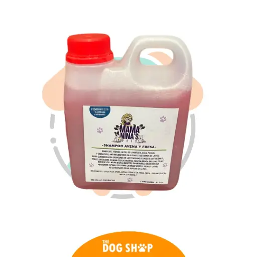 Mamaninas Shampoo Avena y Fresa 1,000ml