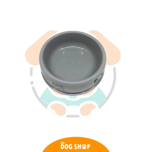 [9122363178187] Plato Plastico Mediano Color Gris 