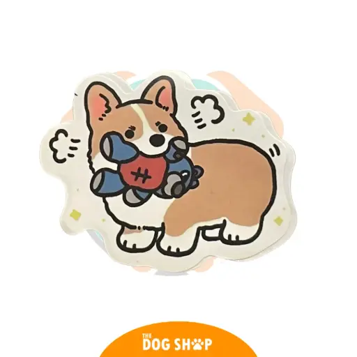 Sticker 4 cm x 5 cm CORGIE