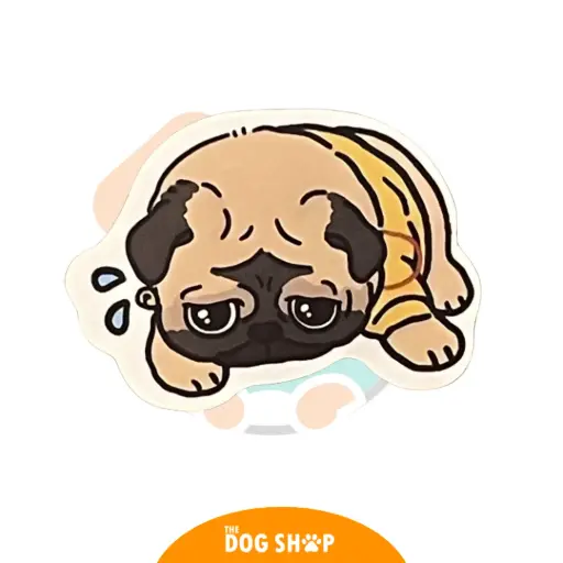 Sticker 4 cm x 5 cm PUG