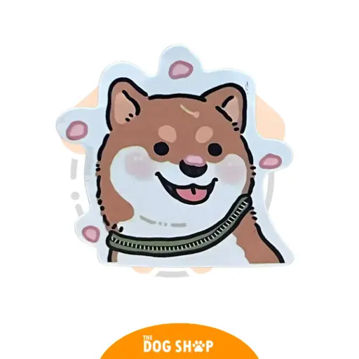 [ST062] Sticker 4 cm x 5 cm SHIBA INU