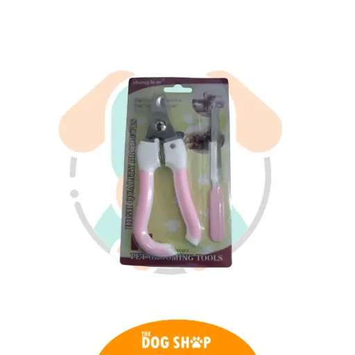 [9123456728944] CORTA UÑAS CON LIMA ROSADO 