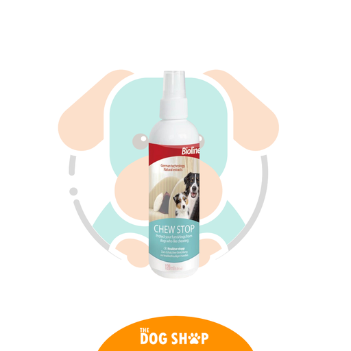 [6970117123784] Bioline Chew Stop – Spray Anti-Mordida para Perros