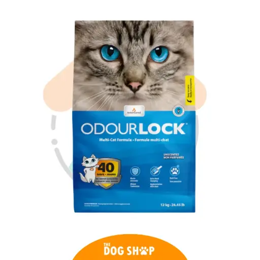 Arena de Gato Odourlock NON PERFUME 6Kg