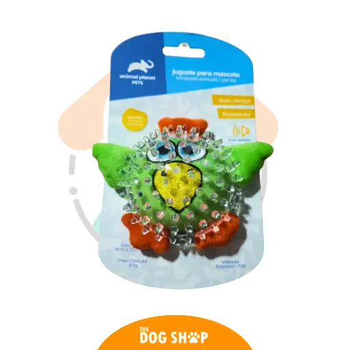 [PX1202] Juguete  pelota dental texturizada Pajaro Animal Planet