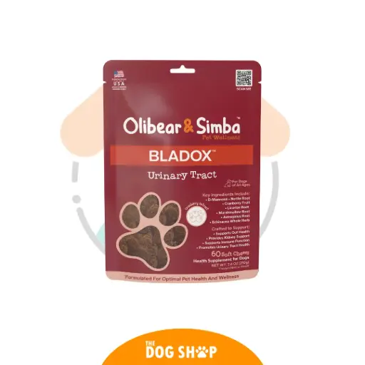 Bladox UrinaryTract Olibear & Simba 60 chews