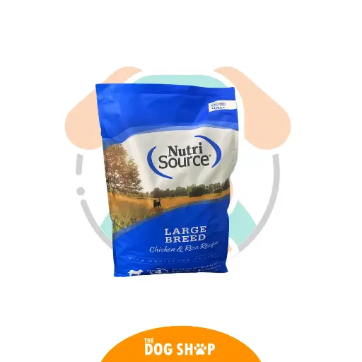 [073893261025] Nutrisource Large Breed Chicken and Rice 26 lbs