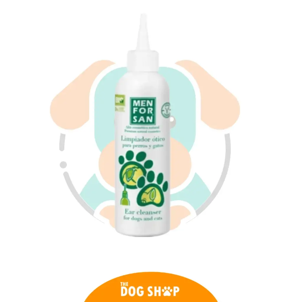 Men For San Limpiador ótico para perros y gatos