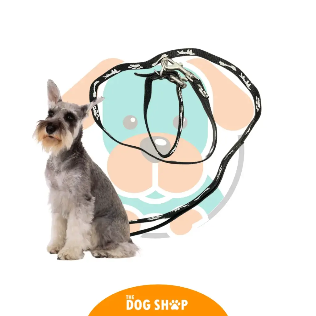 Correa con Collar Coarse Fuerte S con Patitas