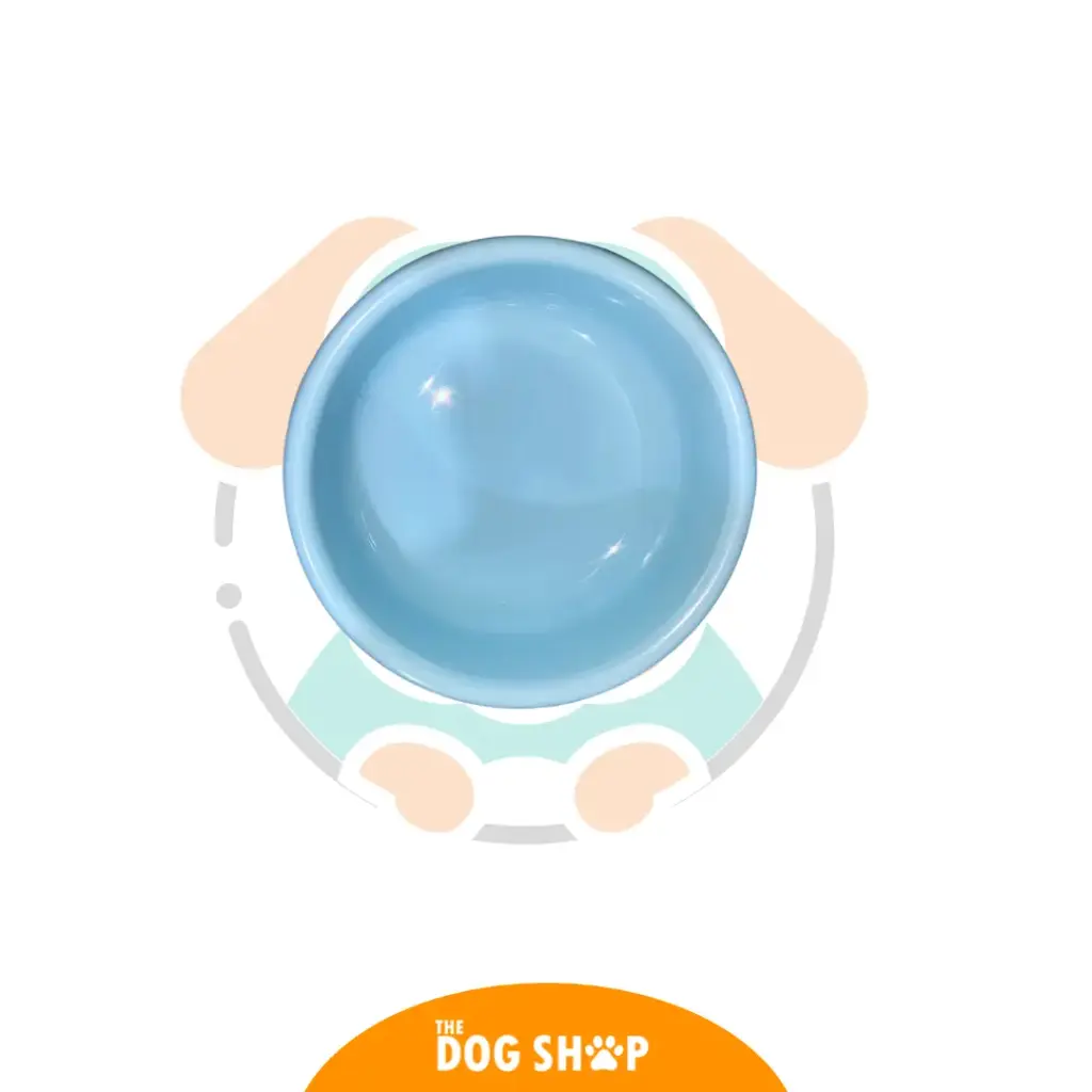 Plato Plastico mediano Color Azul 