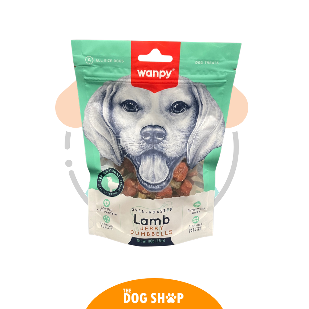 Wanpy Lamb Jerky Dumbells