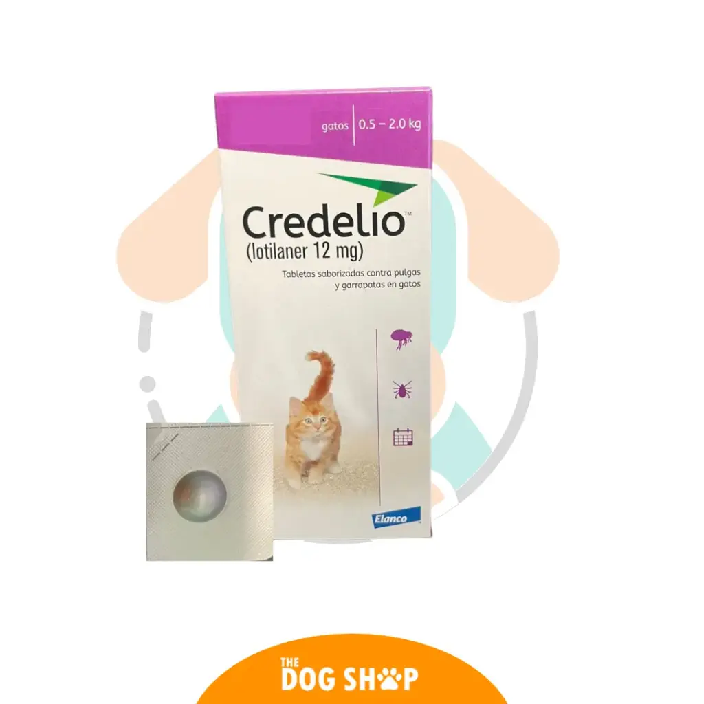 Credelio Gatos 0.5 a 2.0 kg (Tableta Individual) 