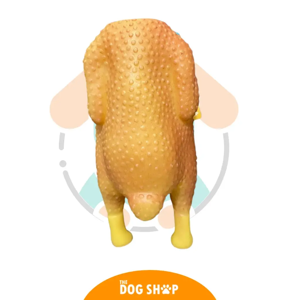 Juguete Pollo Entero Plastico
