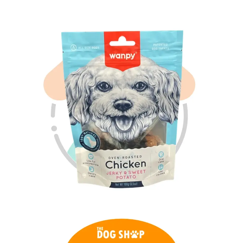 Wanpy Chicken Jerky and Sweet pato