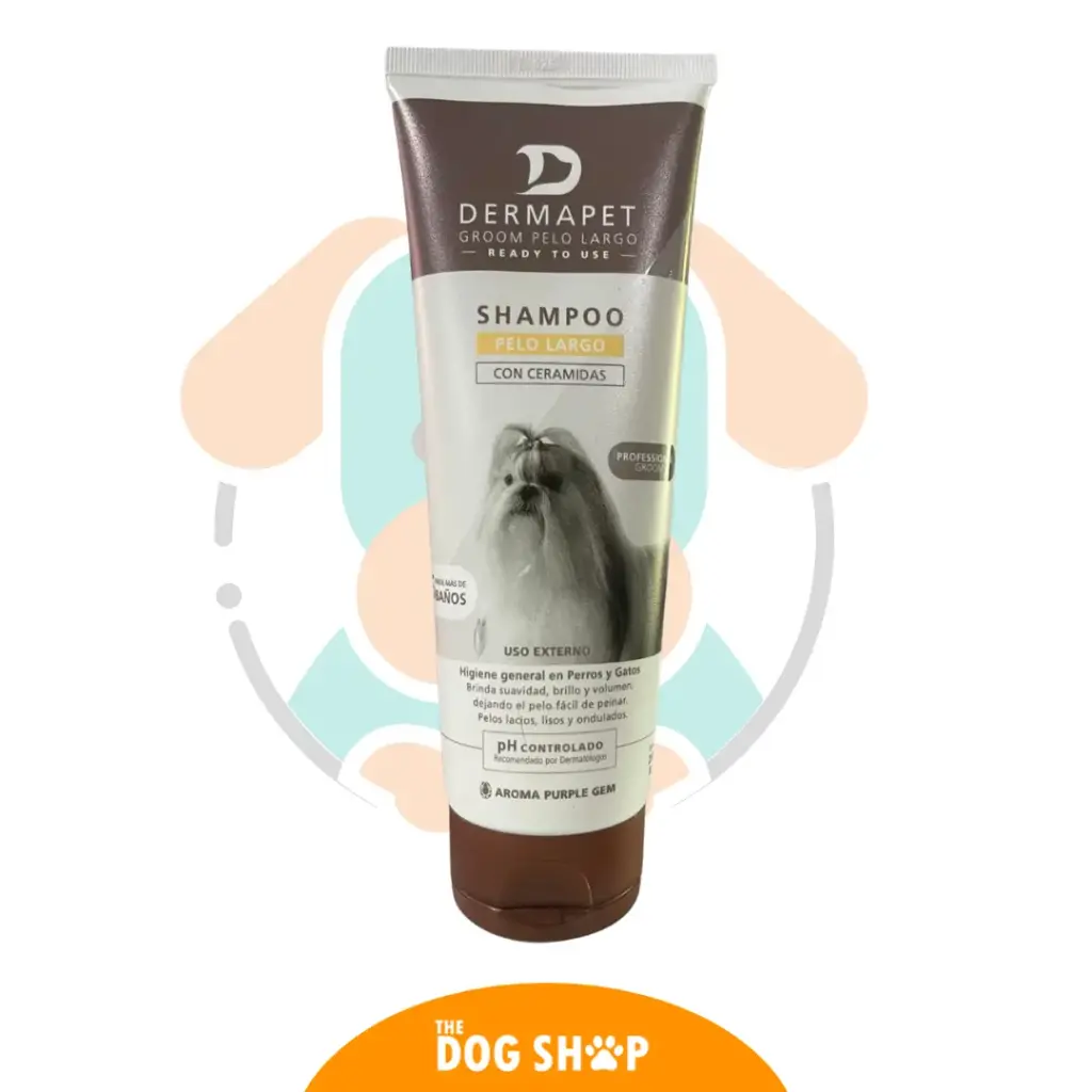 Shampoo Dermapet G pelo largo