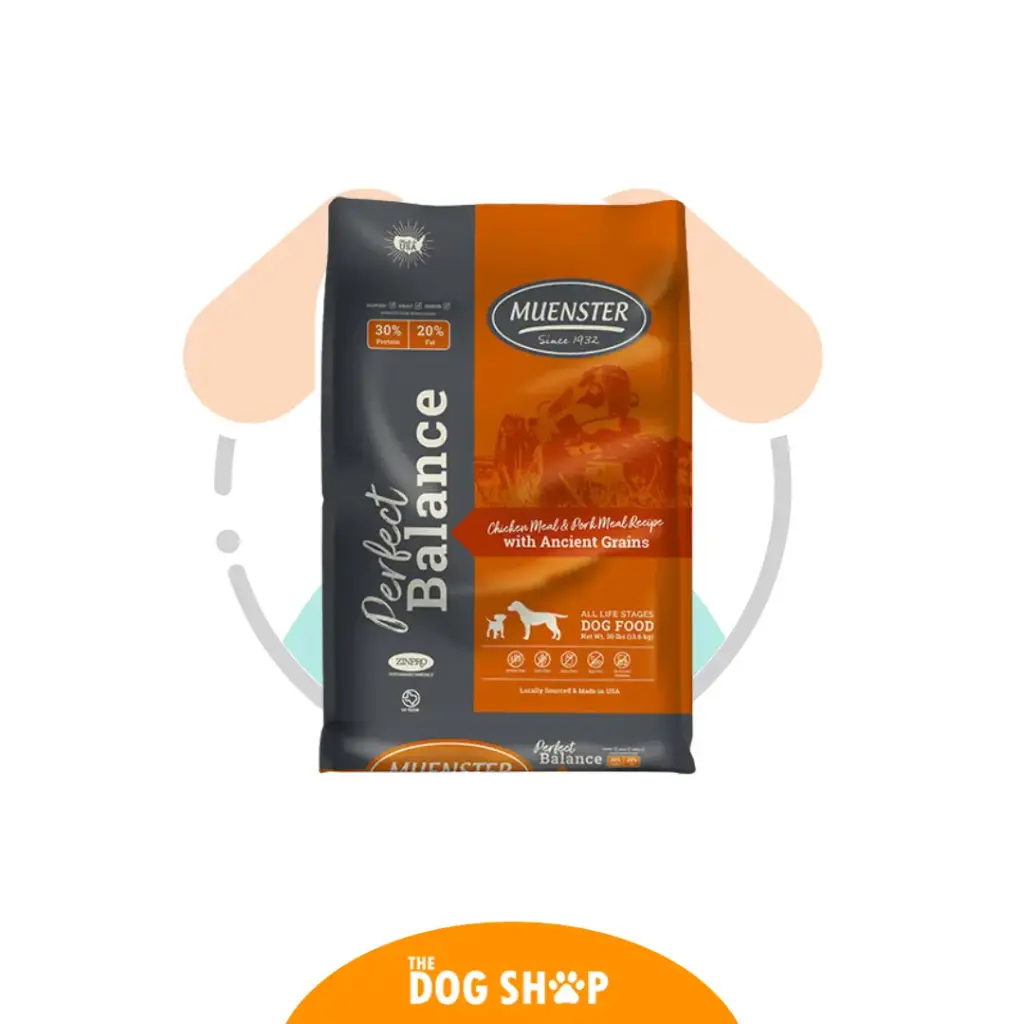 Muenster Pollo y Cerdo Granos Ancestrales 30 lbs