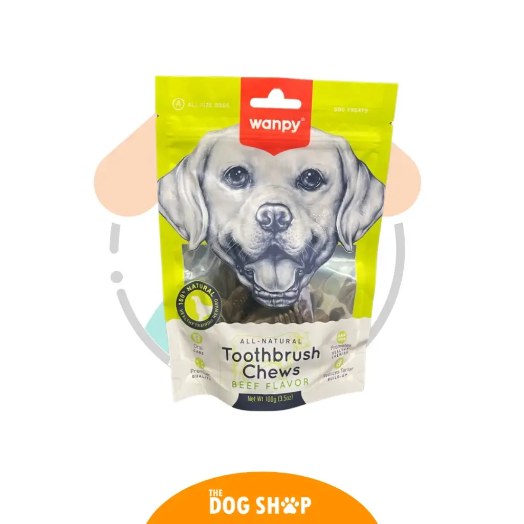 Wanpy Toothbrush Chews Beef Flavor